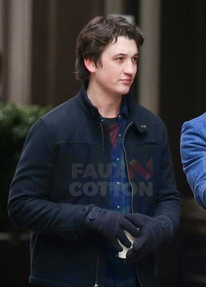 Fantastic Four Miles Teller Black Jacket